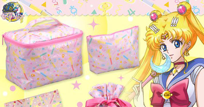 Sailor Moon Crystal Transformation Pens Bags Towel