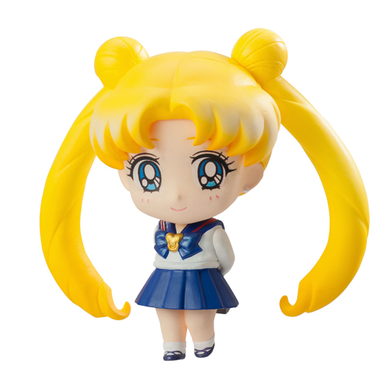 Sailor Moon Petit Chara Three Lights Stars LIMITED EDITION Megahouse 4 figures