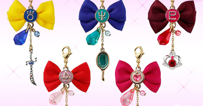 Sailor Moon Ribbon Charm Sailor Mercury Bandai Bluefin Release Die Cast Metal 