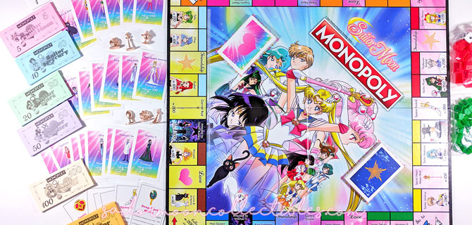Collectible Monopoly Brand New In Sealed Box Sailor Moon Special Edition 
